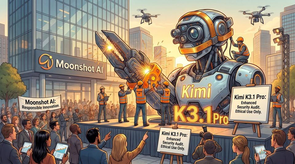 Инженеры Moonshot AI ослабляют способности нейросети Kimi K3.1 Pro к кибератакам перед открытой публикацией весов